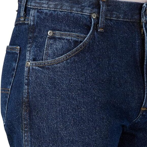 Wrangler Authentics Men's Big & Tall Regular Fit Jean Dark Rinse Blue SZ 36/36 - Picture 5 of 8